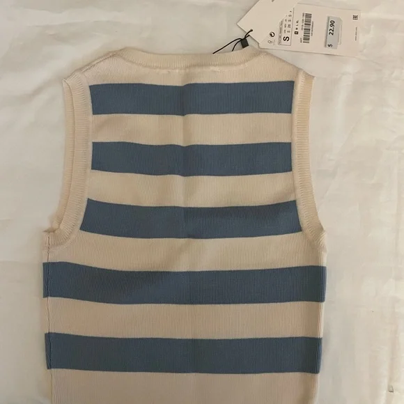 NWT Zara striped crop tank - Picture 2 of 3